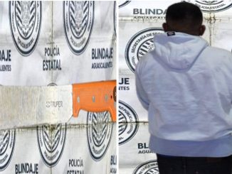 Sujeto que tenía en su machete fue detenido por Policías del Mando Coordinado en Jesús María