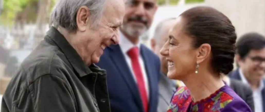 Joan Manuel Serrat elogia a Sheinbaum: 'Es una mujer a la que admiro y respeto'