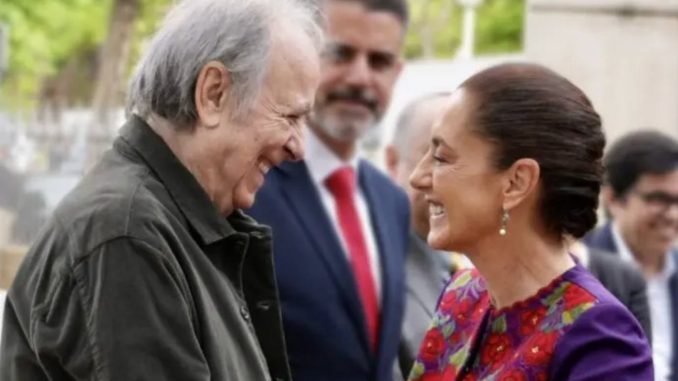 Joan Manuel Serrat elogia a Sheinbaum: 'Es una mujer a la que admiro y respeto'
