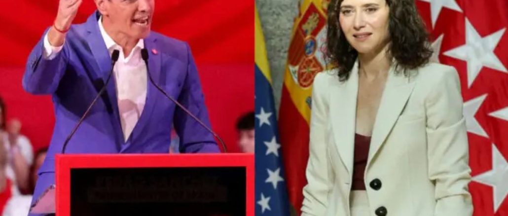 Izquierdistas y Derechsitas chocan en España: Sánchez se disculpa con Sheinbaum, Ayuso reconoce a Machado