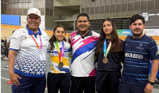Más metales para la delegación de Aguascalientes en ciclismo de pista