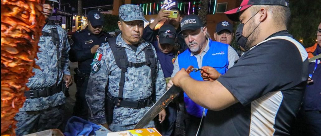 Fortalecen Seguridad en la Zona Ferial con operativo preventivo a comerciantes