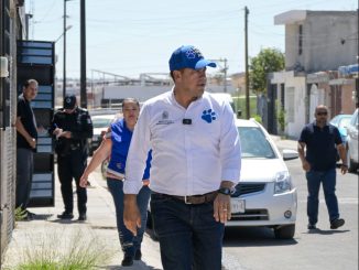 Refuerza Leo Montañez acciones en beneficio de la infraestructura sanitaria en la colonia Insurgentes
