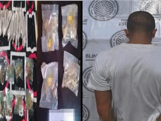 En un trabajo coordinado tras llevarse a cabo un cateo fue detenido presunto distribuidor en su domicilio