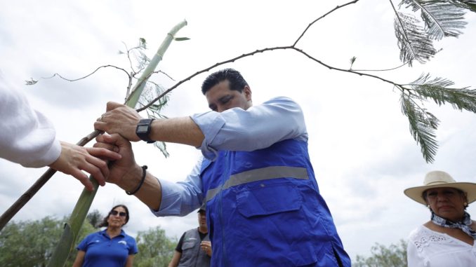 Impulsa Leo Montañez mantenimiento y conservación en el área natural protegida La Pona