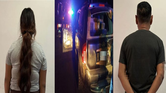 Una pareja es detenida en Tepezalá tras señalarlos como presuntos responsables de resistencia de particulares y amenazas