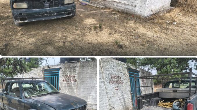 Policías del Mando Coordinado recuperan vehículo en el Municipio de Pabellón de Arteaga, tenía reporte de robo en Jesús María