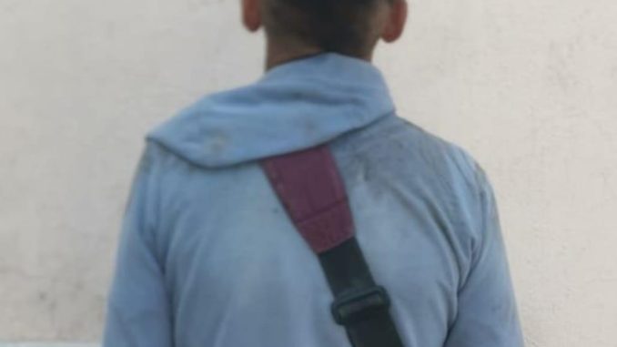 Policías Estatales detienen en el Municipio de Aguascalientes a sujeto en poder de machete