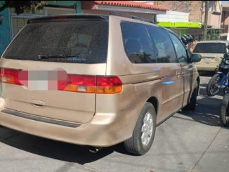 Policías Estatales aseguran vehículo que pudiera estar relacionado con hechos delictivos