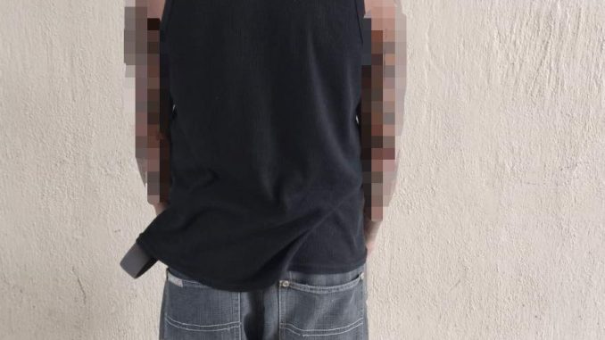 Policía Municipal detiene a sujeto por portación de arma blanca en Salto de Ojocaliente