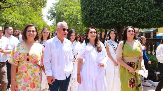 Devela Gobernadora Tere Jiménez el Bando Solemne que marca el inicio de la FNSM 2026