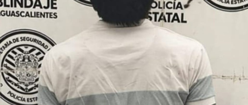 Policías del Mando Coordinado detienen en el Municipio de Jesús María a sujeto que fue señalado como presunto responsable del delito de amenazas