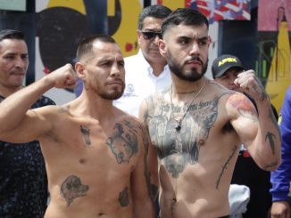 Se realizó el pesaje de la función de box de feria