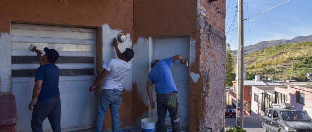 🎨✨ AGUASCALIENTES PINTA BIEN LLEGA A CALVILLO 🖌️🏡