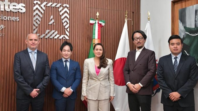 Gobernadora Tere Jiménez se reúne con Chiaki Kobayashi, director general de la oficina de JICA en México
