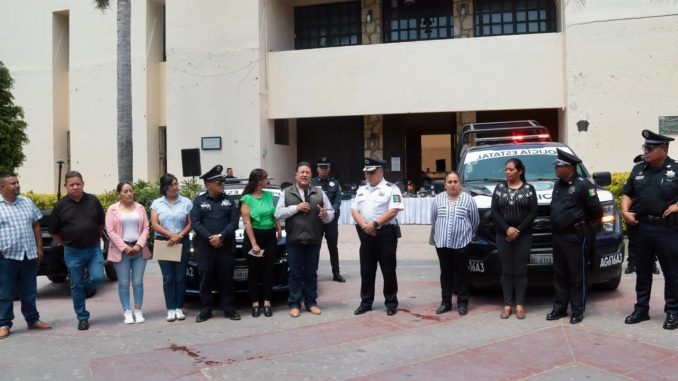 Se entregan patrullas en el Municipio de Asientos com parte del Plan de Seguridad y Justicia "Blindaje Aguascalientes"