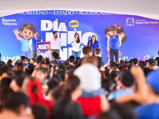 Gobernadora Tere Jiménez celebra a Niñas y Niños de Municipios con sorpresas y regalos