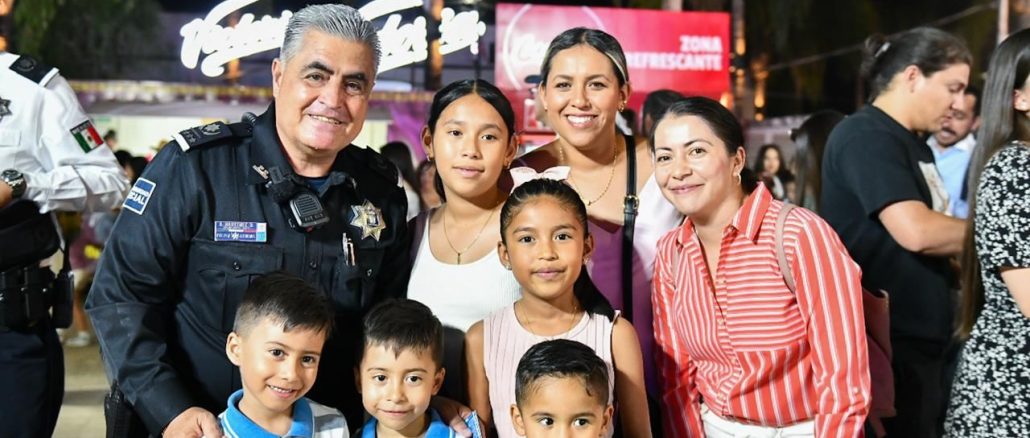 En la Isla San Marcos, Secretaría de Seguridad Pública fortalece la convivencia familiar en un entorno Seguro