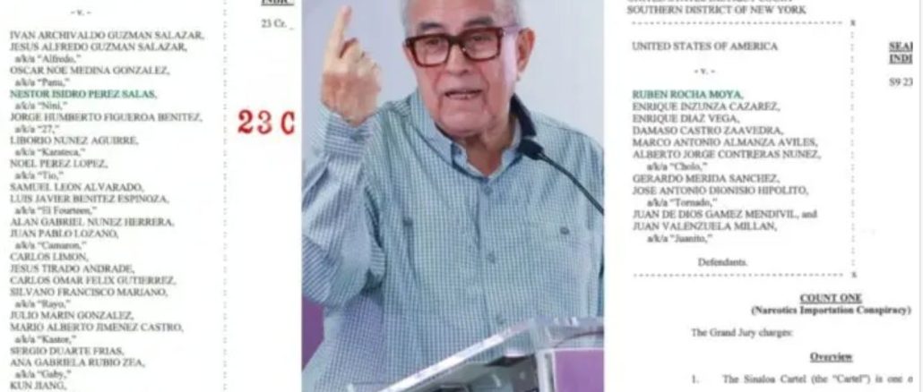 Acusación contra Rubén Rocha está en el mismo expediente con el que México extraditó a 'El Nini'