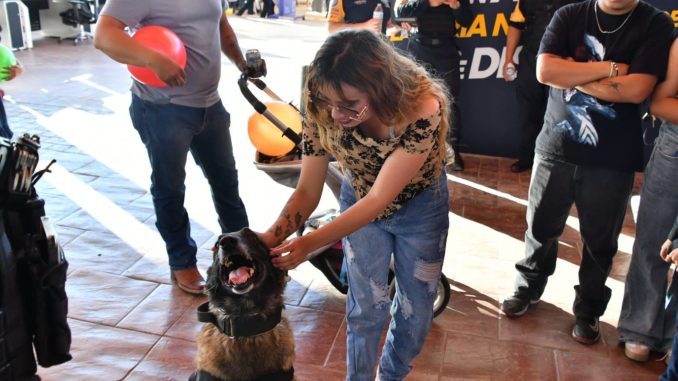 Invita Policía Municipal a presenciar exhibiciones del Grupo K-9 en la Isla San Marcos