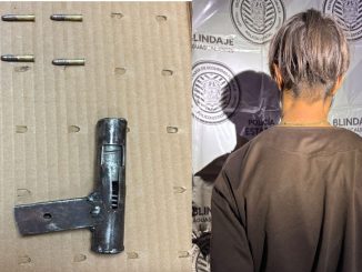 Policías del Mando Coordinado detuvieron a una persona que tenía en su poder un arma corta hechiza en el Municipio de SFR