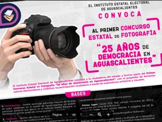 Invita IEE a participar en concurso de fotografía por la democracia en Aguascalientes