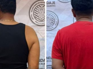 Uniformados de la Policía Metropolitana detienen a dos personas en poder de sustancia granulada al parecer cristal