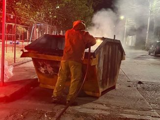 Exhorta Municipio de Aguascalientes a prevenir incendios en contenedores de basura