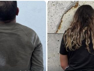 Policías Estatales detuvieron a una pareja que tenía en su poder envoltorios con sustancia granulada