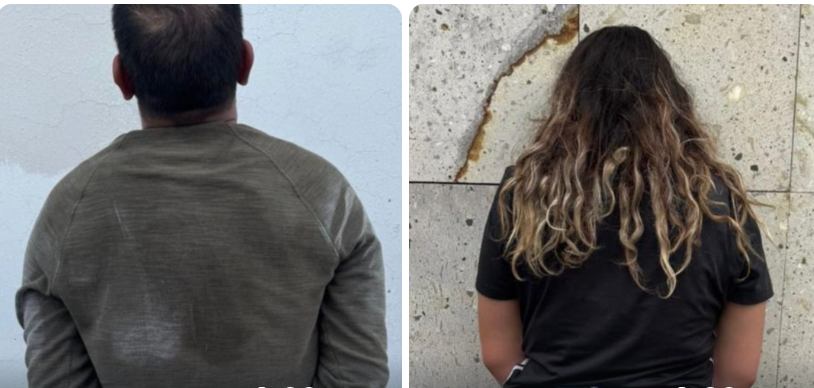 Policías Estatales detuvieron a una pareja que tenía en su poder envoltorios con sustancia granulada
