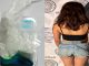 En poder de envoltorios que contenían sustancia granulada al parecer cristal fue detenida una Mujer en Pabellón de Arteaga por Elementos del Mando Coordinado