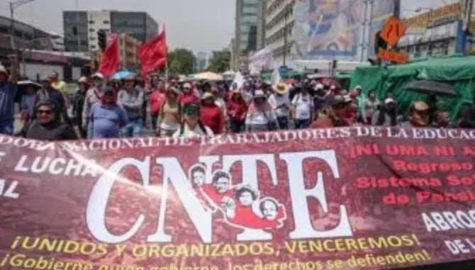 CNTE anuncia paro nacional, plantón y suspensión de clases en estos estados