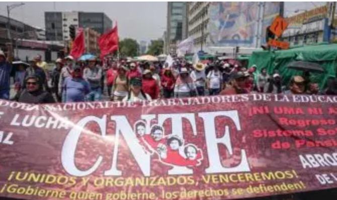CNTE anuncia paro nacional, plantón y suspensión de clases en estos estados