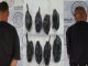 Policías Estatales detuvieron a dos sujetos en poder de envoltorios que contenían sustancia granulada