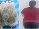Policías Estatales detienen en un puesto de Seguridad Policial instalado en la comunidad El Taray a Mujer en poder de bolsa con aproximadamente 100 grs de hierba verde