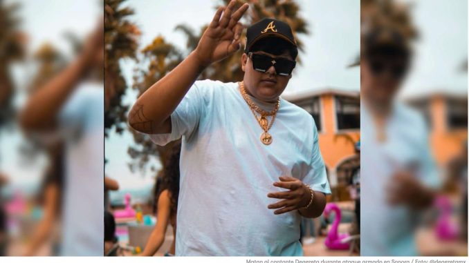 Matan al cantante Degezeta durante ataque armado en Culiacán