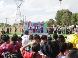 Encabeza Leo Montañez inauguración del Torneo "Mundialito la Ciudad de tu Vida"