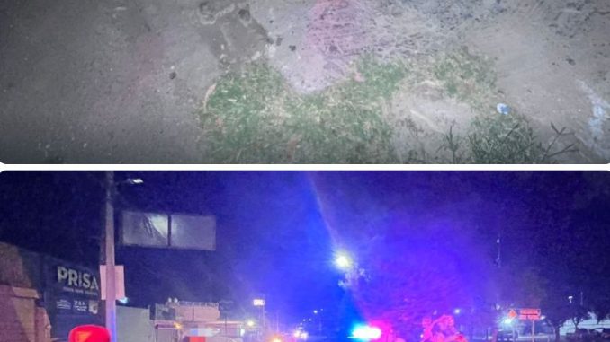 Policía Vial atiende caída de motocicleta en Av. Ruiz Cortines que dejó una persona lesionada