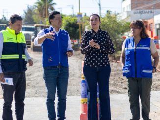 Pone en marcha Leo Montañez tercera etapa de pavimentación en Mariano Hidalgo