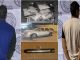 Policías Estatales detienen a dos personas en poder de sutancia granulada y arma tipo pluma