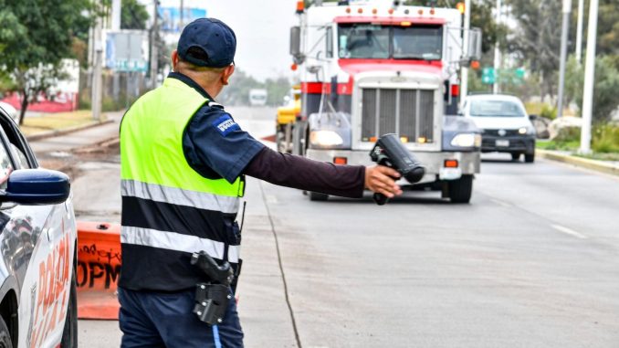 Policía Vial refuerza acciones para una circulación segura con Operativo de Transporte pesado