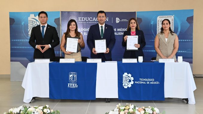 Firman IEE e ITEL convenio por la cultura democrática y el desarrollo académico