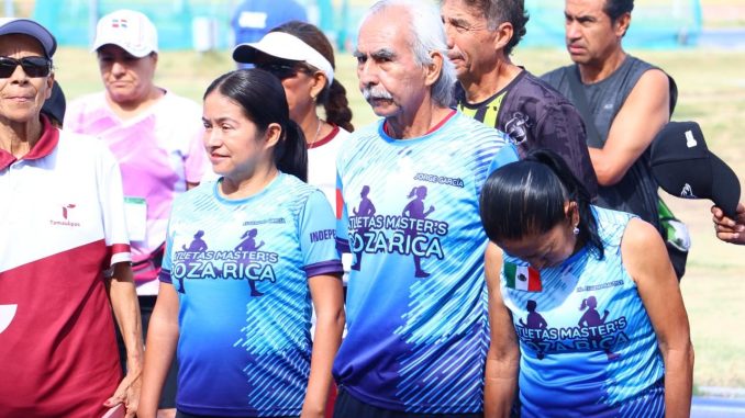 Se inauguró el torneo de atletismo máster en la pista olímpica del IDEA