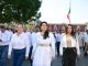 Gobernadora Tere Jiménez reafirma respaldo a las y los trabajadores durante Desfile del 1 de mayo