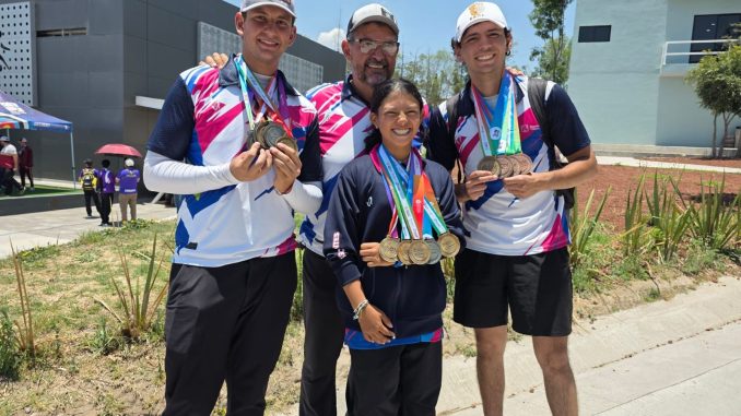 La selección de tiro con arco de Aguascalientes se colocó entre las cinco mejores del país