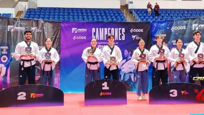 Los hermanos Martínez, Campeones Nacionales de Taekwondo