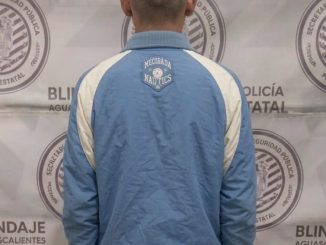 En poder de un cuchillo fue detenido un sujeto por Elementos del Mando Coordinado en el Municipio de Jesús María