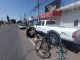Policía Vial atiende choque entre camioneta y ciclista en Av. Constitución