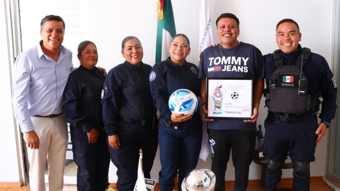 Policías en el equipo femenil de fútbol 7 y voleibol a la edición 2026 de la Copa Aguascalientes