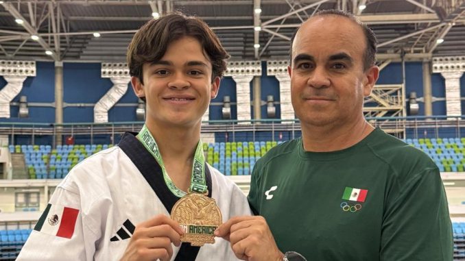 Obed Martínez Medina gana bronce en Panamericano de Taekwondo